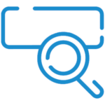 Pictogramme programme de recherche Blue Soft