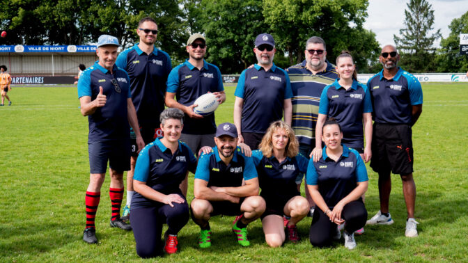 Tournoi interentreprises de Rugby pour les équipes de Blue Soft Consulting